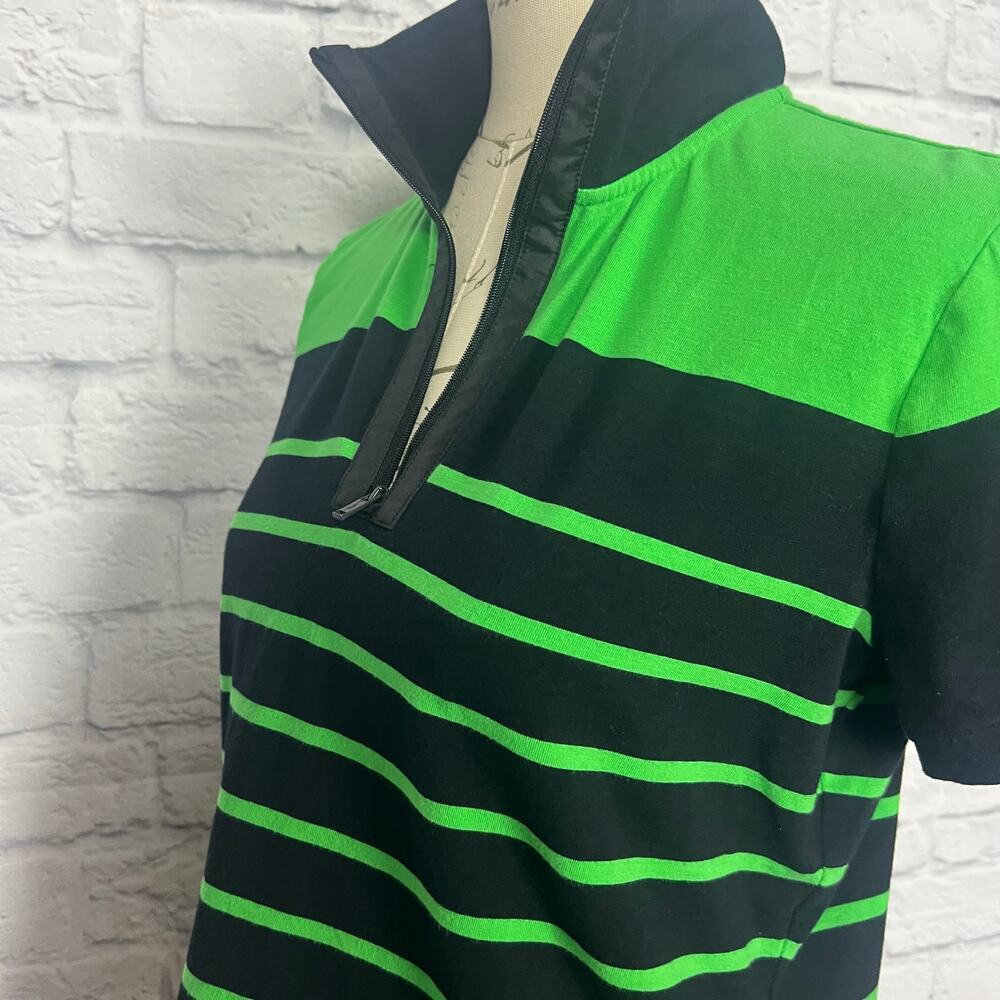 Lauren Active Ralph Lauren Black & Green Polo Shirt - Picture 8 of 8